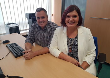 Die Oberstufenberater des Immanuel-Kant Gymnasiums Tuttlingen im Büro.